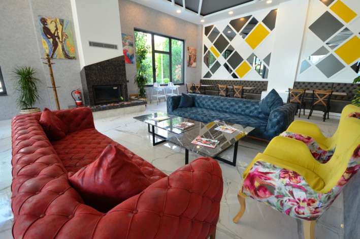 Готовый комплекс на первой линии моря в Каргыджаке, 62-248 м2 - Ракурс 26