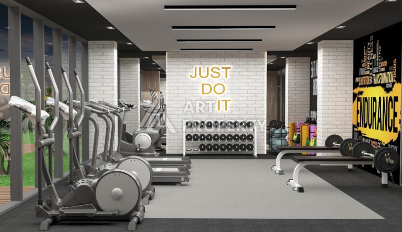 Проект на этапе строительства в Авсалларе! Выгодные инвестиции! - Ракурс 17