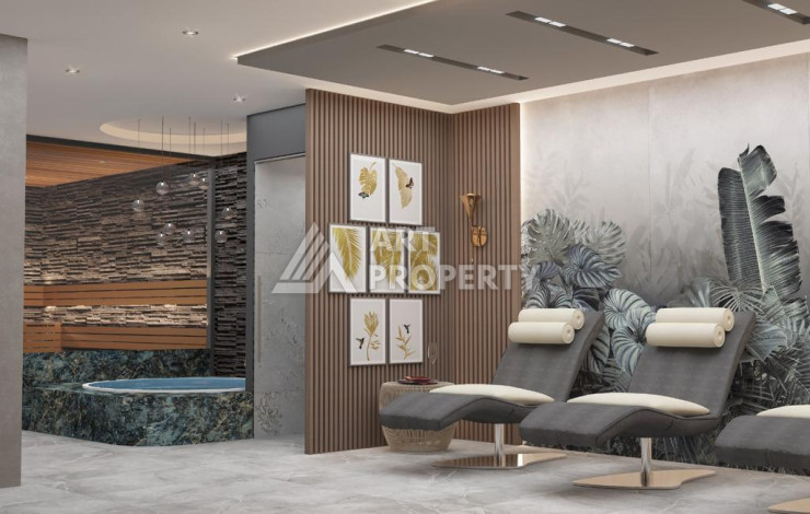 Проект на этапе строительства в Авсалларе! Выгодные инвестиции! - Ракурс 23