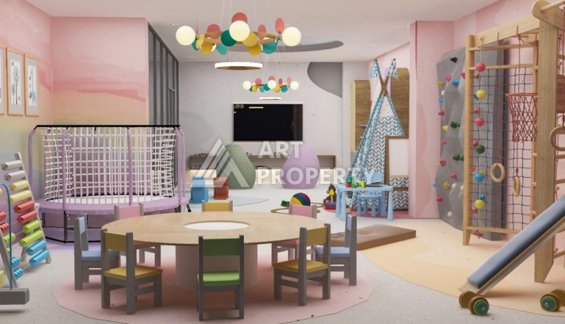 Проект на этапе строительства в Авсалларе! Выгодные инвестиции! - Ракурс 28