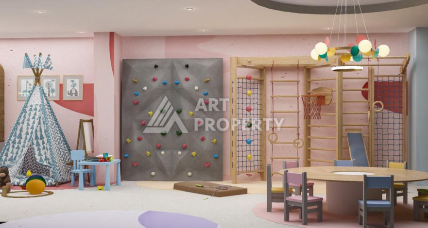 Проект на этапе строительства в Авсалларе! Выгодные инвестиции! - Ракурс 29