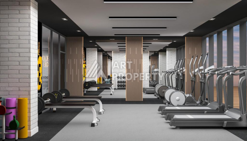 Проект на этапе строительства в Авсалларе! Выгодные инвестиции! - Ракурс 31