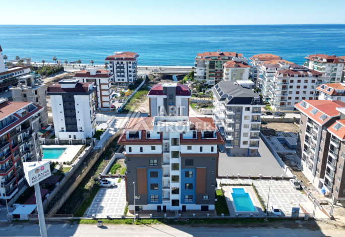 Квартира 1+1 готова для жизин на второй береговой линии в районе Кестель. - Ракурс 3