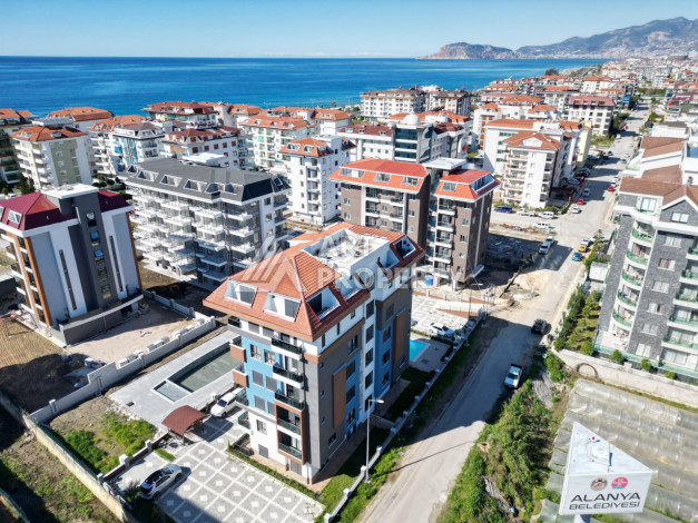 Квартира 1+1 готова для жизин на второй береговой линии в районе Кестель. - Ракурс 4