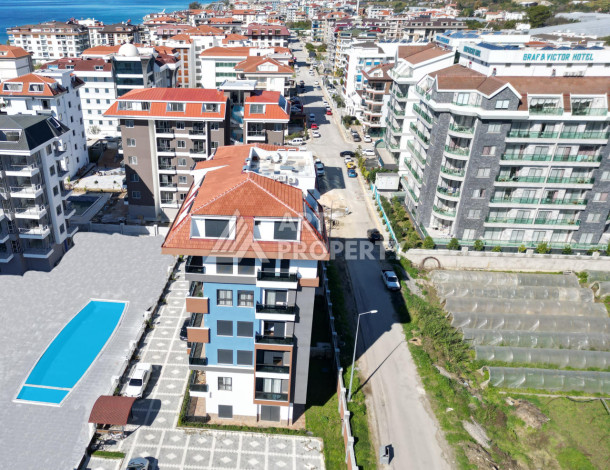 Квартира 1+1 готова для жизин на второй береговой линии в районе Кестель. - Ракурс 5