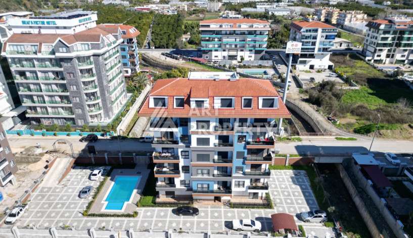 Квартира 1+1 готова для жизин на второй береговой линии в районе Кестель. - Ракурс 7