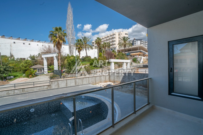 Квартира 1+1 в новом жилом комплексе со своей инфраструктурой в районе Кестель - Ракурс 12