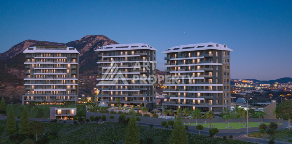 Новый строящийся комплекс со премиальной инфраструктурой в районе Кестель - Ракурс 5