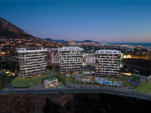 Новый строящийся комплекс со премиальной инфраструктурой в районе Кестель - Ракурс 6