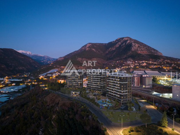 Новый строящийся комплекс со премиальной инфраструктурой в районе Кестель - Ракурс 7