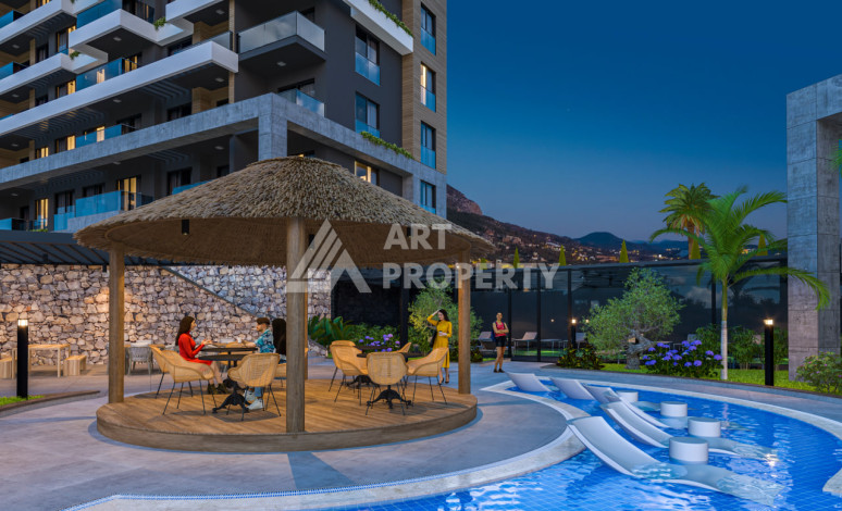 Новый строящийся комплекс со премиальной инфраструктурой в районе Кестель - Ракурс 11