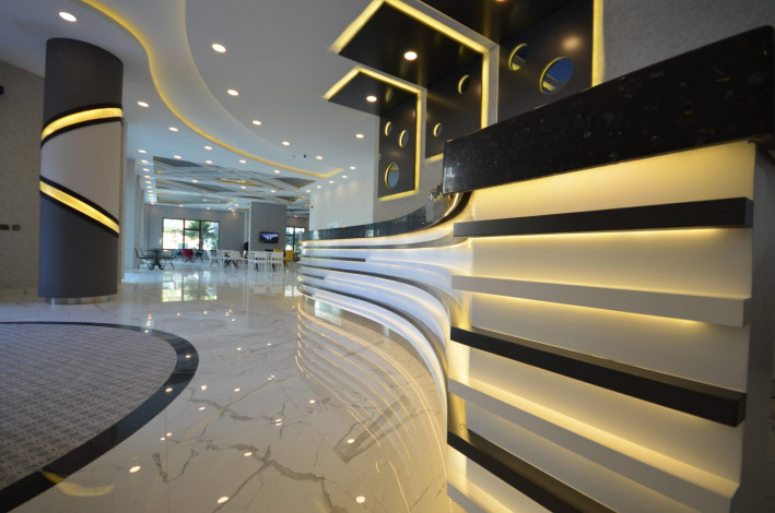 Готовый комплекс на первой линии моря в Каргыджаке, 62-248 м2 - Ракурс 36