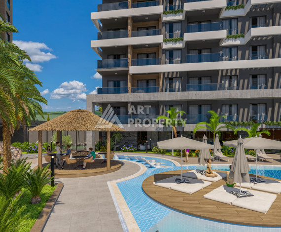 Новый строящийся комплекс со премиальной инфраструктурой в районе Кестель - Ракурс 20