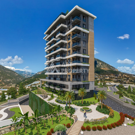 Новый строящийся комплекс со премиальной инфраструктурой в районе Кестель - Ракурс 21