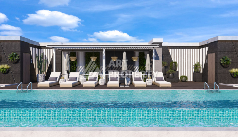 Новый строящийся комплекс со премиальной инфраструктурой в районе Кестель - Ракурс 22