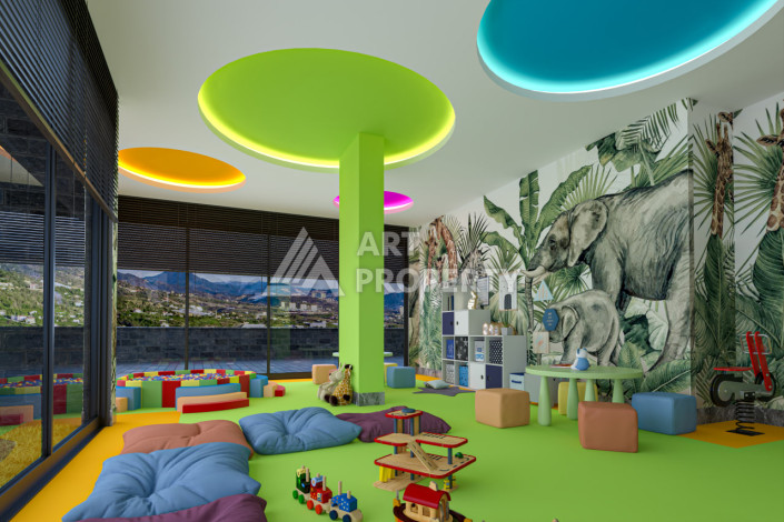 Новый строящийся комплекс со премиальной инфраструктурой в районе Кестель - Ракурс 28