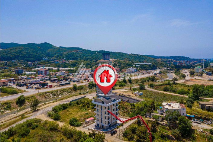 Квартира 1+1 в новом стильном доме района Демирташ - Ракурс 2