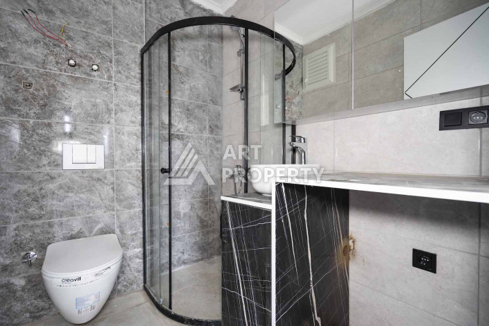 Квартира 1+1 в новом стильном доме района Демирташ - Ракурс 14