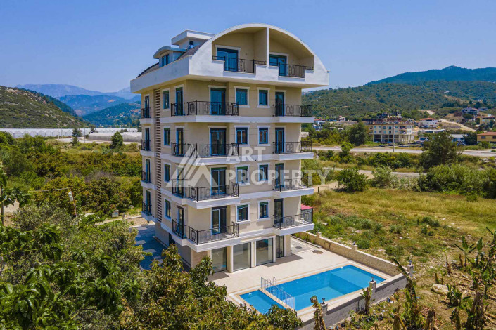 Квартира 1+1 в новом стильном доме района Демирташ - Ракурс 25