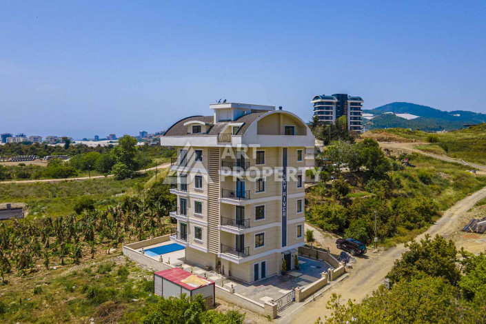 Квартира 1+1 в новом стильном доме района Демирташ - Ракурс 26