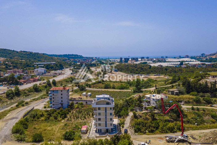 Квартира 1+1 в новом стильном доме района Демирташ - Ракурс 27