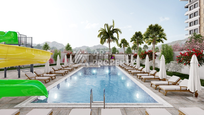 Комплекс на финальном этапе строительства в районе Демирташ - Ракурс 2