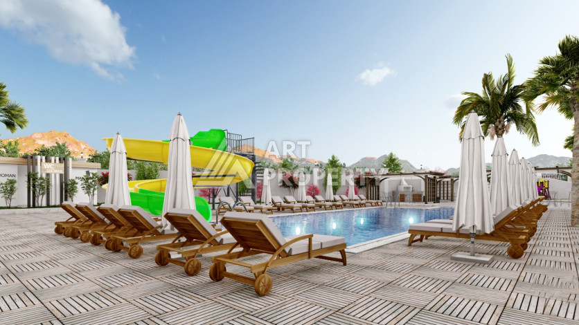 Комплекс на финальном этапе строительства в районе Демирташ - Ракурс 3