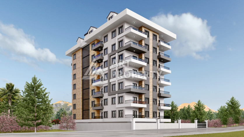 Комплекс на финальном этапе строительства в районе Демирташ - Ракурс 5