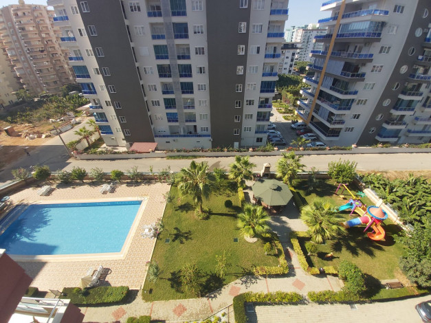 Просторная квартира 2+1 с мебелью вблизи от Средиземного моря в Махмутларе, 110 м2 - Ракурс 5