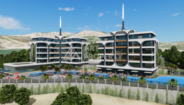 Роскошный комплекс с премиальной инфраструктурой в районе Каргыджак - Ракурс 1