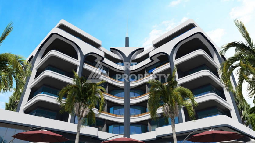 Роскошный комплекс с премиальной инфраструктурой в районе Каргыджак - Ракурс 6