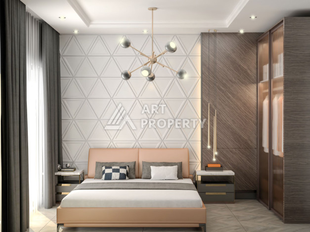 Роскошный комплекс с премиальной инфраструктурой в районе Каргыджак - Ракурс 12