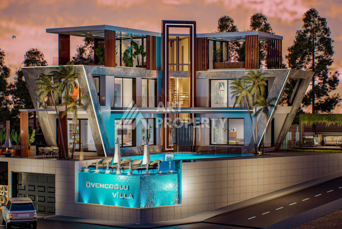 Вилла 4+1 Вашей мечты в районе Каргыджак - Ракурс 2