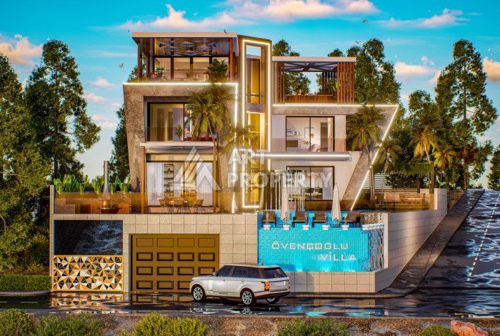 Вилла 4+1 Вашей мечты в районе Каргыджак - Ракурс 3