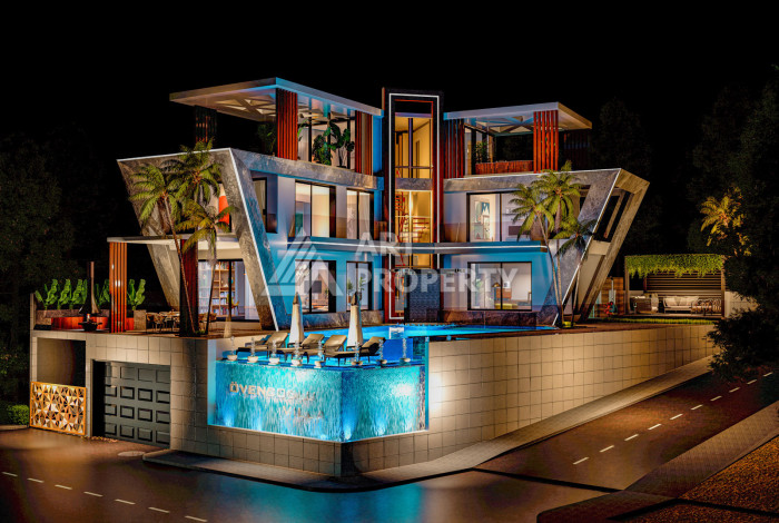 Вилла 4+1 Вашей мечты в районе Каргыджак - Ракурс 4