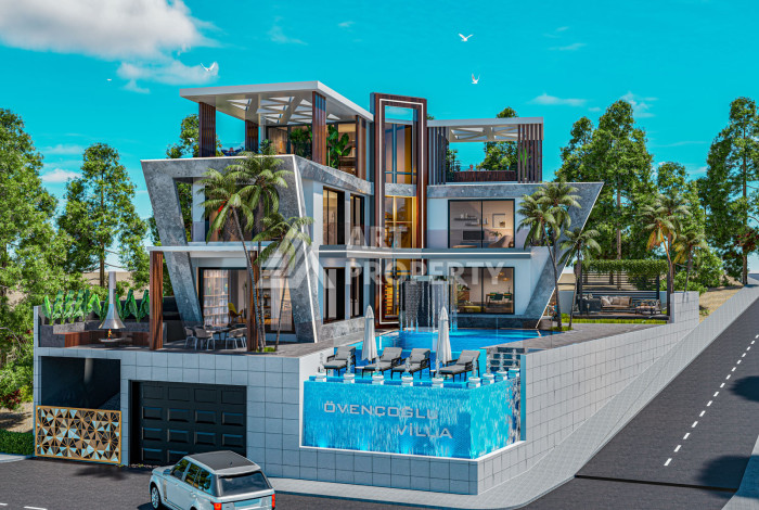 Вилла 4+1 Вашей мечты в районе Каргыджак - Ракурс 7