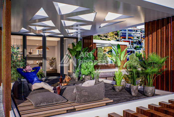 Вилла 4+1 Вашей мечты в районе Каргыджак - Ракурс 11