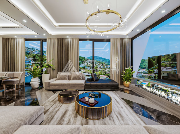 Вилла 4+1 Вашей мечты в районе Каргыджак - Ракурс 20