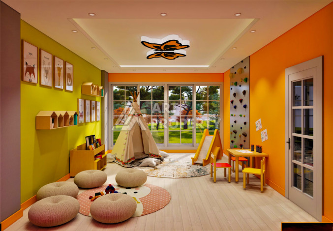 Изысканный строящийся комплекс в районе Оба - Ракурс 16