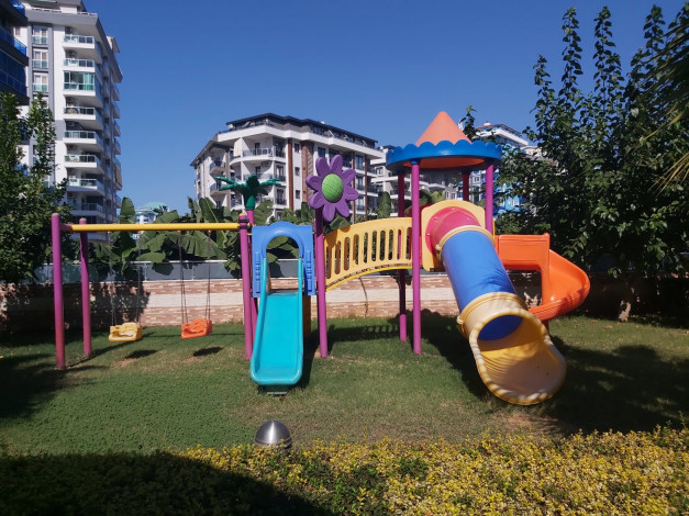 Просторная квартира 2+1 с мебелью вблизи от Средиземного моря в Махмутларе, 110 м2 - Ракурс 21