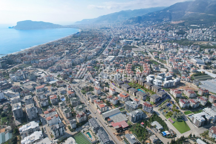 Проект премиум класса в районе Оба в 750 м от Средиземного моря! - Ракурс 4