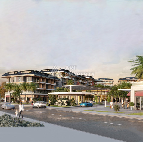 Проект премиум класса в районе Оба в 750 м от Средиземного моря! - Ракурс 5