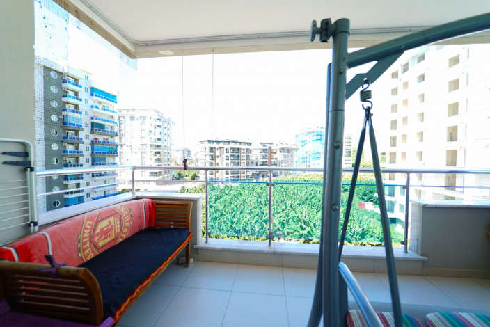 Меблированная трехкомнатная квартира с инфраструктурой в районе Махмутлар, 115 м2 - Ракурс 13