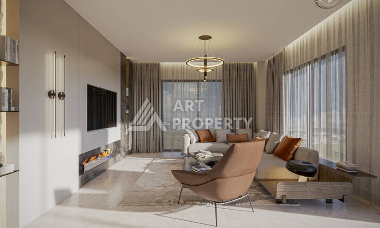 Проект премиум класса в районе Оба в 750 м от Средиземного моря! - Ракурс 30