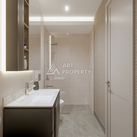 Проект премиум класса в районе Оба в 750 м от Средиземного моря! - Ракурс 39