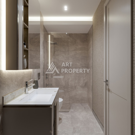 Проект премиум класса в районе Оба в 750 м от Средиземного моря! - Ракурс 40