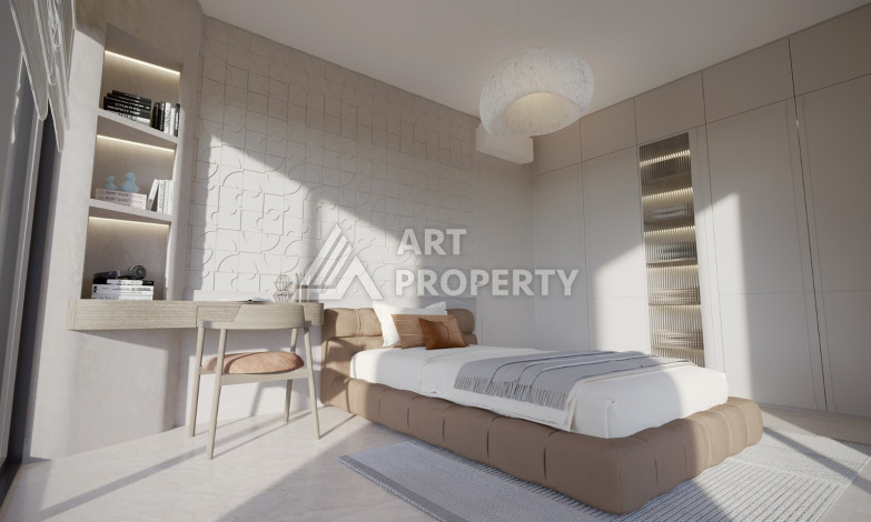 Проект премиум класса в районе Оба в 750 м от Средиземного моря! - Ракурс 42