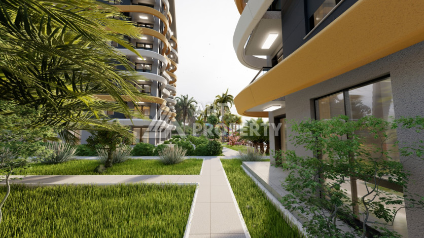 Новый проект премиум-класса на этапе строительства в Окурджаларе! - Ракурс 3