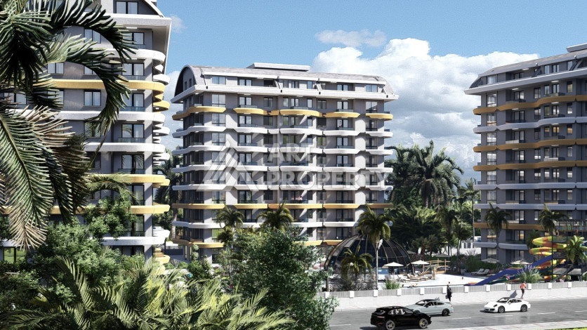 Новый проект премиум-класса на этапе строительства в Окурджаларе! - Ракурс 5