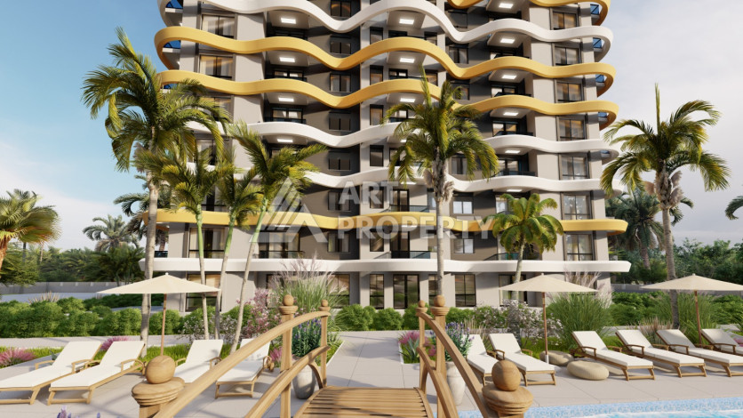 Новый проект премиум-класса на этапе строительства в Окурджаларе! - Ракурс 7